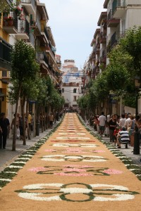 Sitges Corpus Christi Flower Carpets